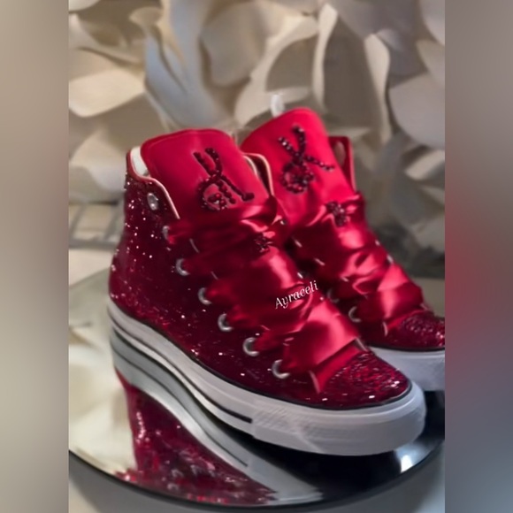 Custom Rhinestones Shoes - Picture 3 of 6